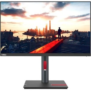 Lenovo 63B3GAR6AU, ThinkVision P24h-30, 23.8" IPS WLED QHD Screen, 2560x1440, 16:9, 4ms, USB-C (100W PD), 1xHDMI, 2xDP, USB, 1xRJ45, VESA, Adjustable Height, Tilt, Swivel