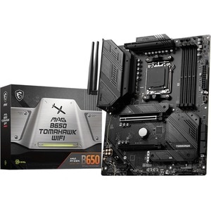 01075969711.jpg MSI MAG B650 TOMAHAWK WIFI, ATX, AMD AM5, 4xDDR5, 3xM.2, 6xSATA 6G, RAID, 3xPCle, 1xHDMI, 1xDP, GbE LAN, Wireless AX+Bluetooth, 1xUSB-C, 7xUSB-A, 2xUSB2.0