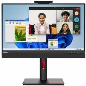 Lenovo 12NAGAR1AU, ThinkCentre TIO24 G5, 23.8" IPS WLED, 1920x1080, 16:9, 4ms, 1xHDMI, 1xDP, USB, Webcam, Speakers, VESA, Adjustable Height, Tilt, Swivel