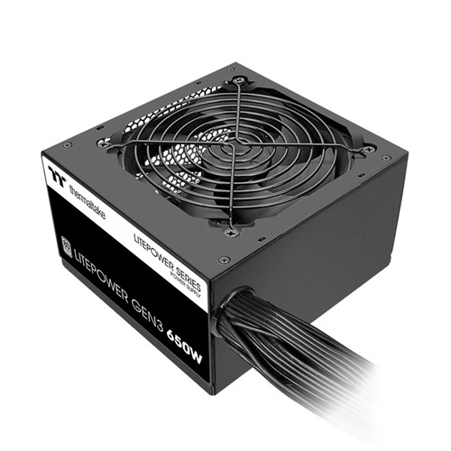 Thermaltake PS-LTP-0650NNSAWA-A, Litepower G3, 650W, 80 Plus, Fan: 120mm, ATX, MTBF: 100,000 Hours