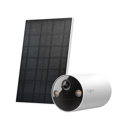 TP-Link TC82 KIT, Solar-Powered Security Camera Kit, 2K, H.264, 850nm IR, Built-in microphone, IP66, 1xTC82 Camera, 1xTapo A201 Solar Panel