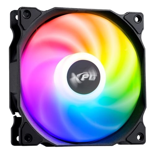 MSI VENTOR120ARGBPWM3C-BKCWW, XPG Vento Black ARGB Case Fan 120mm 3 -pack 45.3 CFM 23 dBA