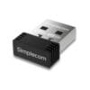 Simplecom NW106, AX300, 2.4GHz, Wi-Fi 6, USB Wireless, Nano Adapter