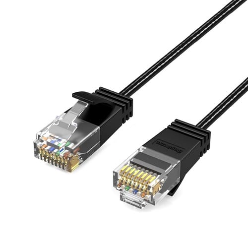 Simplecom CAE650, Ultra Slim Flexible Cat6A UTP Ethernet Cable, 10Gbps, 5M