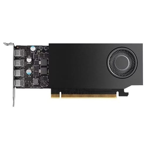 NVIDIA 900-5G172-2580-000, Nvidia RTX A1000, 8GB GDDR6, Cuda Core: 2304, 4x Mini DP, PCIe4.0