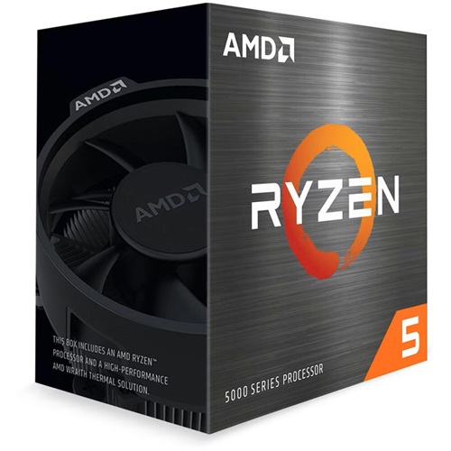 01768265549.jpg AMD 100-100000065BOX, Ryzen 5 5600X, AM4 Socket, 6 Core, 12 Threads, Base: 3.7GHz, Turbo Speed: 4.6GHz, 32MB Cache, TDP:65W