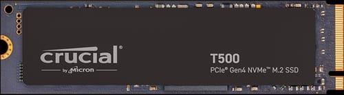 01772158335.jpg Crucial CT500T500SSD8, T500 G4 SSD, 500GB, M.2 NVMe, PCIe4.0, 300TBW, Read Speed: Up to 7200MB/s, Write Speed: Up to 5700MB/s