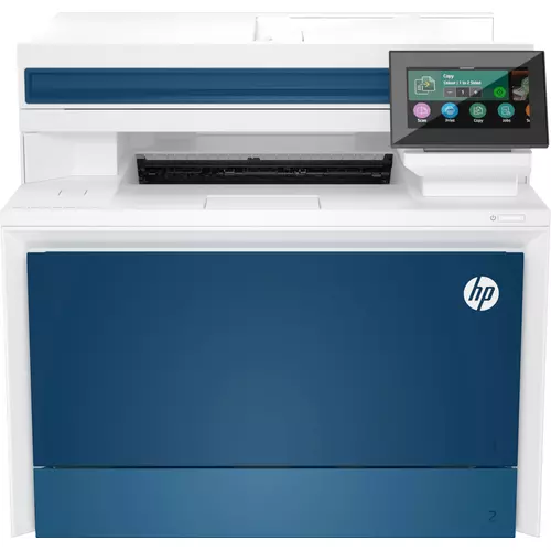 05696896_4ra82f-front.webp HP 4RA82F, LaserJet Pro 4301dw Printer, Multifunction, Print/Copy/Scan/Fax, Color/Mono, Page Per Minute: 35(Color)/33(Mono), USB/Wireless/Ethernet