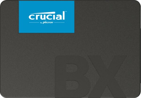 Crucial CT1000BX500SSD1, BX500, 1TB, 2.5", SATA 6Gb/s, Read Speed: Up to 540MB/s, Write Speed: Up to 500MB/s