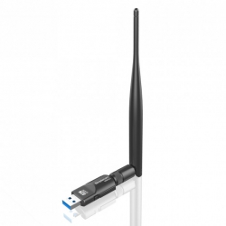 0HXSI-NW621.jpg Simplecom NW621, AC1200 Dual Band Wireless USB 3.0 Adapter with 5dBi High Gain Antenna