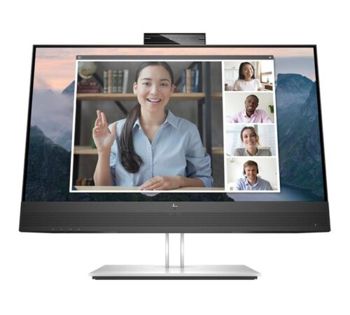HP 169L0AA, E24MV G4, 23.8" IPS LED, 1920x1080, 16:9, 5ms, 1xHDMI, 1xDP, 1xVGA, USB, Webcam, Speakers, VESA, Adjustable Height, Tilt, Swivel, Pivot