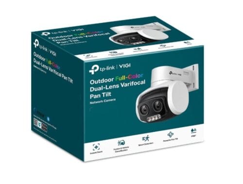 TP-Link VIGI C540V, Bullet Outdoor Camera, 4MP, H.265+, 30m IR, Built-in Microphone, IP66, 1 Camera System