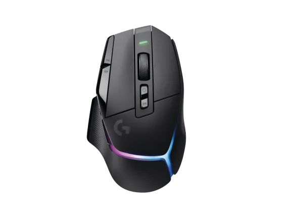 Logitech 910-006164, G502 X Plus Gaming Mouse, Wireless, 100–25,600 dpi, 13 Programmable Button, USB, Black