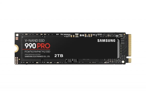 101333591_6636461382.jpg Samsung MZ-V9P2T0BW, 990 Pro, 2TB, M.2 NVMe, PCIe4.0, Read Speed: Up to 7450MB/s, Write Speed: Up to 6900MB/s