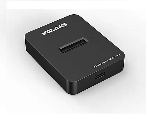1645513725.jpg Volans VL-DSM2, USB3.1 Aluminium Docking Station, M.2 SATA SSD