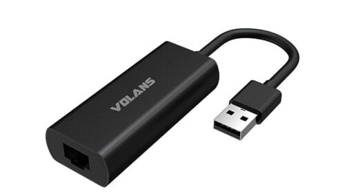Volans VL-RJ45S Aluminium USB-A to 2.5GbE Ethernet Network Adapter
