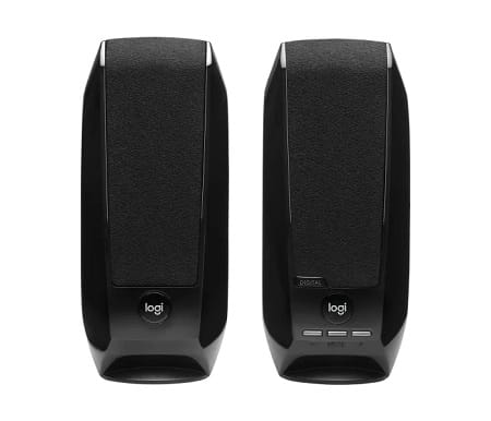 Logitech 980-001368, S150 Speaker, Stereo, USB, Black