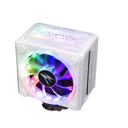 Zalman CNPS16X WHITE, CPU Air Cooler, Size: 1x120mm Fan, Socket: Intel LGA 1700/2066/2011-V3/2011/1200/115X, AMD AM5/AM4, ARGB