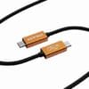1715214227.jpg Volans VL-UT41, Aluminium USB4 Type-C Cable, Male to Male, Length: 1m, Black