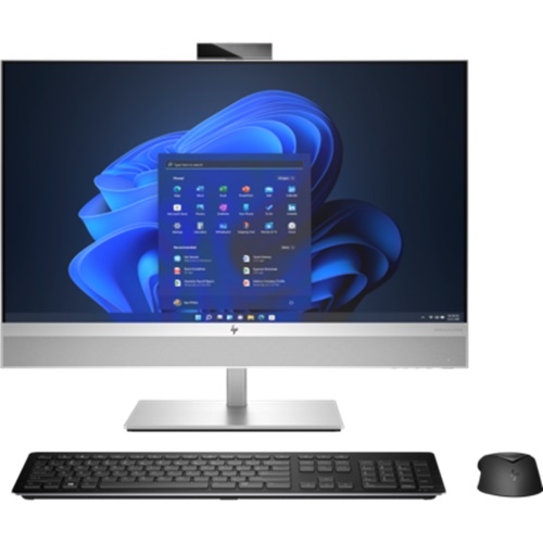 HP A41K8PT, EliteOne 870 G9 AIO, 27" QHD Touch Screen (IR-Webcam), Intel i7-14700, 16GB DDR5 RAM, 512GB NVMe SSD, Keyboard+Mouse, Wireless AX+Bluetooth, Windows 11 Pro