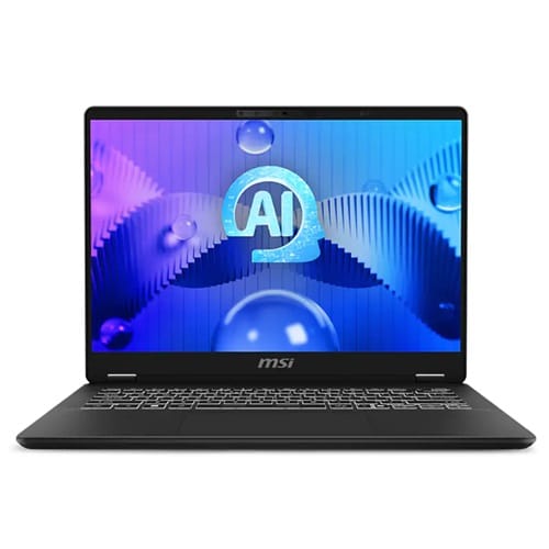 MSI PRESTIGE 14 AI EVO C1MG-034AU, 14" FHD+ Screen (IR-Webcam), Intel Ultra 5-125H, 16GB DDR5 RAM, 512GB NVMe SSD, WiFi 7 BE+Bluetooth, Windows 11 Pro, Stellar Gray