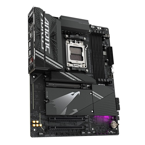 Gigabyte Z890 AORUSELITE WF7, Intel LGA 1851 ATX Motherboard, 4x DDR5 ~256GB, 3x PCI-E x16, 4x M.2, 4x SATA, 5x USB 3.2, 1x USB-C, 4x USB 2.0