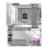 Gigabyte Z890 AORUSELITE WF7 ICE, Intel LGA 1851 ATX Motherboard, 4x DDR5 ~256GB, 3x PCI-E x16, 4x M.2, 4x SATA, 5x USB 3.2, 1x USB-C, 4x USB 2.0