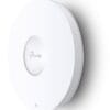 TP-Link EAP653 Omada AX3000 Ceiling Mount WiFi 6 Access Point, 574Mbps at 2.4 GHz + 2402 Mbps at 5 GHz, 2×Internal Antennas, 160MHz Supported, MU-MI