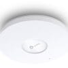 TP-Link EAP653 Omada AX3000 Ceiling Mount WiFi 6 Access Point, 574Mbps at 2.4 GHz + 2402 Mbps at 5 GHz, 2×Internal Antennas, 160MHz Supported, MU-MI