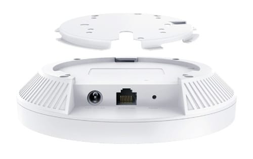 TP-Link EAP653 Omada AX3000 Ceiling Mount WiFi 6 Access Point, 574Mbps at 2.4 GHz + 2402 Mbps at 5 GHz, 2×Internal Antennas, 160MHz Supported, MU-MI