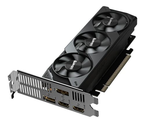 1751598727 Gigabyte GV-N5050OC-8GL, GeForce RTX 5050 OC Low Profile 8G, 8GB GDDR6, Core Clock: 2587MHz, Cuda Core: 2560, 2xHDMI, 2xDP, PSU: 550W, PCIe5.0
