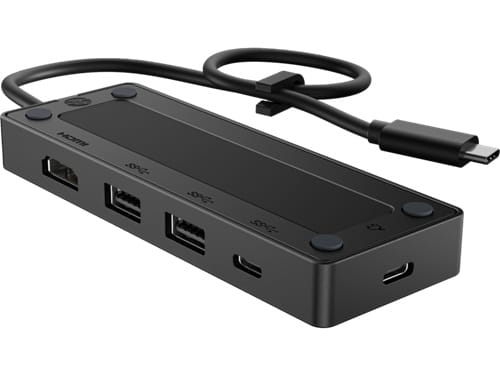 HP 86S97UT, USB-C Travel Hub G3, 1xUSB-C, 2xUSB-A, Cable Length: 30cm