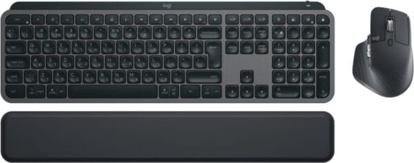 283089011.jpeg Logitech 920-011605, MX Keys S Wireless Keyboard and Mouse Combo with MX Palm Rest, Graphite