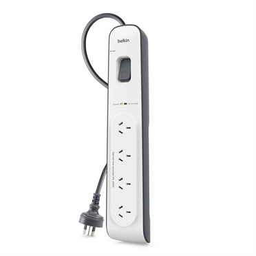 Belkin BSV400AU2M, 4 OUTLET SURGE PROTECTOR WITH 2M CORD