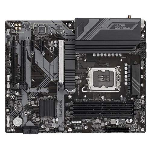 Gigabyte Z790 D AX, ATX, Intel LGA 1700, 4xDDR5, 3xM.2, 4xSATA, RAID, 2xPCIe, 1xHDMi, 1xDP, GbE LAN, Wireless AX+Bluetooth, 1xUSB-C, 5xUSB3.2, 2xUSB 2.0