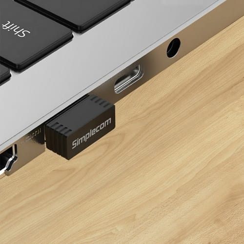 Simplecom NW106, AX300, 2.4GHz, Wi-Fi 6, USB Wireless, Nano Adapter