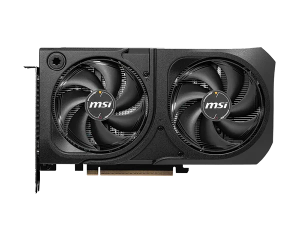 MSI GeForce RTX 5060 Ti 8G SHADOW 2X OC PLUS, Nvidia GeForce RTX 5060 Ti, 8GB GDDR7, Core Clock: 2617MHz, Cuda Core: 4608, 1xHDMI, 3xDP, PSU: 600W, PCIe5.0