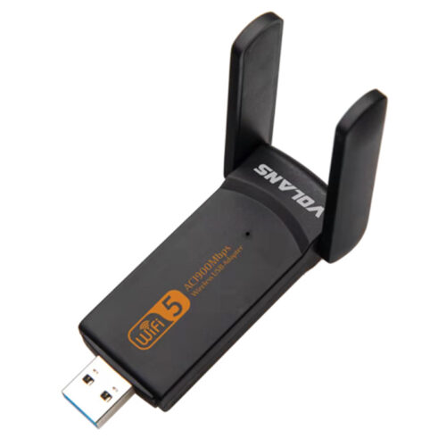 Volans VL-UW190S, AC1900 High Gain Wireless Dual Band USB Adapter, 2xExternal Antennas, USB3.0, Wireless AC