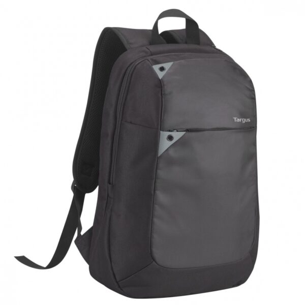 Targus TBB565GL, Intellect 15.6" Laptop Backpack – Black/Grey