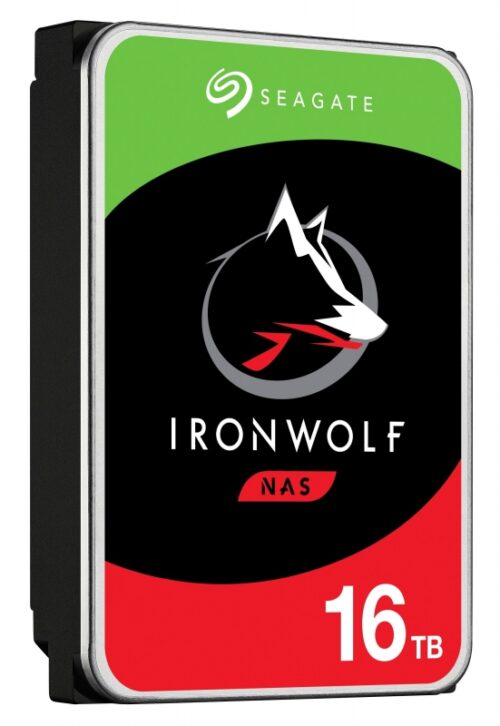 Seagate ST16000VN001, IronWolf, 16TB, 3.5", SATA 6Gb/s, 7200RPM, 256MB Cache