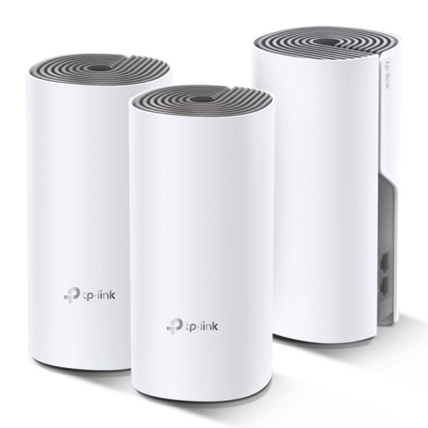 71302947_6423925393.jpg TP-Link Deco E4(3-pack), AC1200 Whole Home Mesh Wi-Fi System, 2xGbE Ports, 2×Antenna, MU-MIMO, Wireless AC