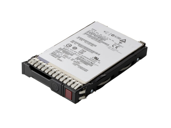 HPE P18434-B21, 960GB, 2.5" SFF, SATA 6GB/s, Read Speed: 64,000, Write Speed: 10,000