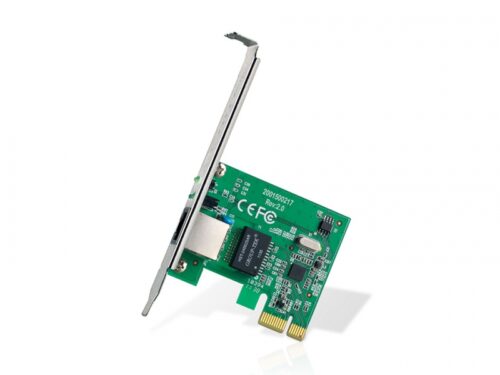 TP-Link TG-3468 32-bit Gigabit PCI Express Network Adapter, Realtek RTL8168E, 10/100/1000Mbps RJ45 port, Auto MDI/MDIX, NIC