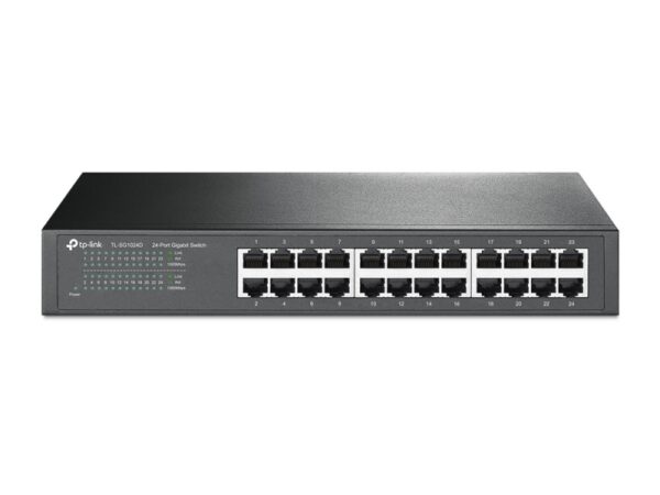 79344128_2731841398.jpg P-Link TL-SG1024D 24-Port Gigabit Desktop/Rackmount Unmanaged Switch energy-efficient Supports MAC Plug & play 48Gbps Switching Capacity