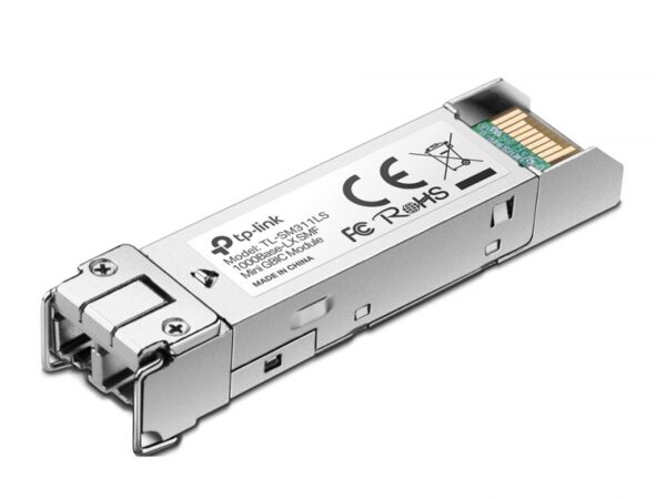TP-Link TL-SM311LS, Gigabit SFP Module,Single-mode, MiniGBIC, LC interface, Distance: Up to 10km