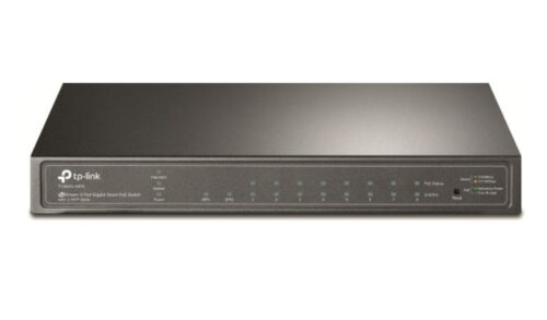 TP-Link TL-SG2210P, 8-Port Gigabit Smart PoE Switch with 2 SFP Slots L2/L3/L4 QoS and IGMP Snooping WEB/CLI Managed 53W, Fanless