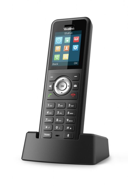 79967780_9542465501.jpg Yealink W59R, Ruggedised SIP DECT IP Phone Handset, 1.8" Color Screen with Built-in Bluetooth