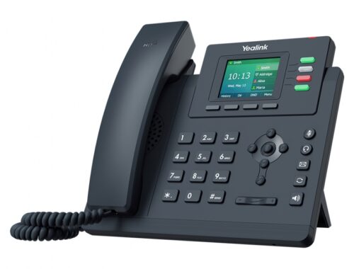 80088290_5451995701.jpg Yealink SIP-T33G, Entry-level IP Phone, 2.4” 320 x 240-Color Screen, HD Voice: HD Handset, HD Speaker, Interface: 2x RJ9, Ethernet Cable:Cat5e, Integrated PoE