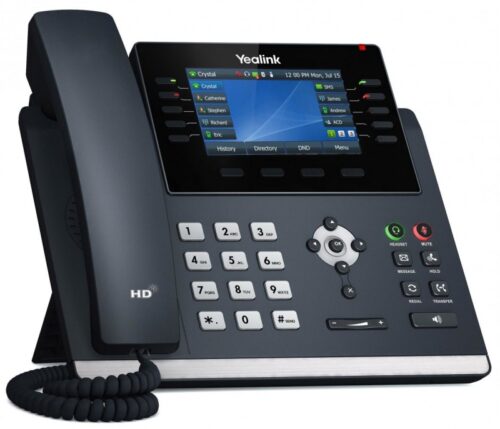 81011135_3350707374.jpg Yealink SIP-T46U, IP Phone, HD Voice, Dual Gig Ports, 2xUSB Port, 1x RJ9 (4P4C) Handset Port