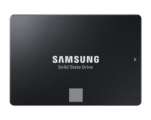 Samsung MZ-77E2T0BW, 870 EVO, 2.5", SATA 6 GB/s, 2TB, Read Speed: 560MB/s, Write Speed: 530MB/s, MTBF: 1.5 Million Hours